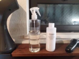 導入化粧水と乳液